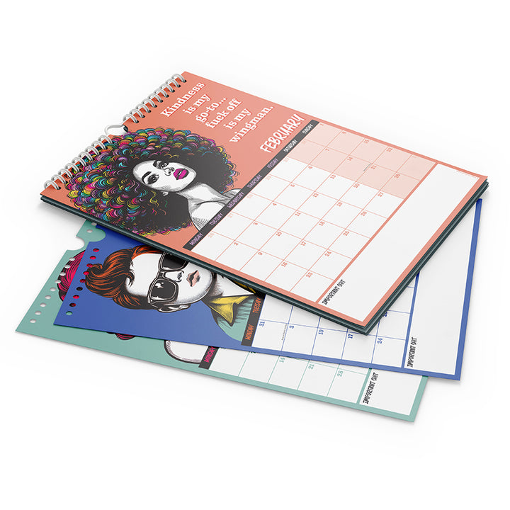 F*cking Fabulous 2026 Calendar | A4 | 13 months (inc January 2027)