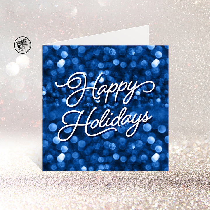 SALE! Happy Holidays Gorgeous Christmas Card