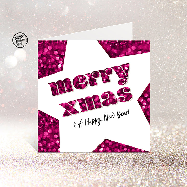 SALE! Merry Xmas And A Happy New Year! Christmas Card