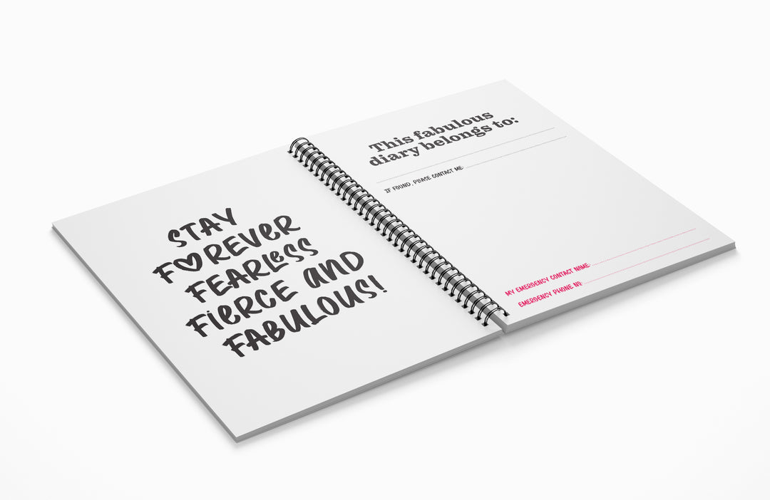 F*cking Fabulous 2026 Diary | Everyday A5 week to view | Month to view | 160 pages