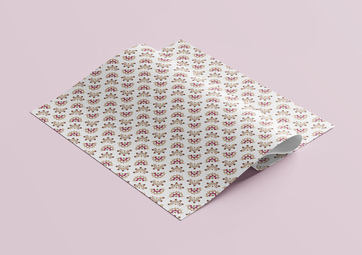 SALE! Middle Finger Floral Gift Wrap (Folded Sheet)