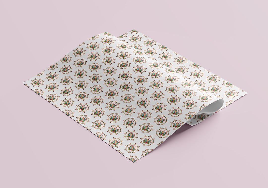 SALE! Middle Finger Piss Off Tattoo Gift Wrap (Folded Sheet)