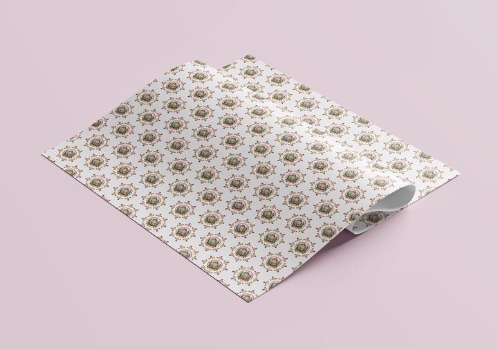 SALE! Middle Finger Piss Off Tattoo Gift Wrap (Folded Sheet)