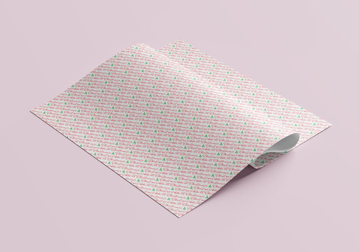 SALE! Funny 'Christ on a Bike It's Christmas' Gift Wrap (Folded Sheet)
