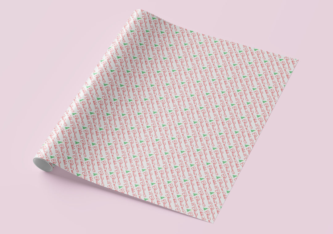 SALE! Funny 'Christ on a Bike It's Christmas' Gift Wrap (Folded Sheet)