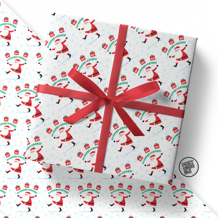 SALE! Ho Ho Ho Motherfuckers! (Folded Sheet)