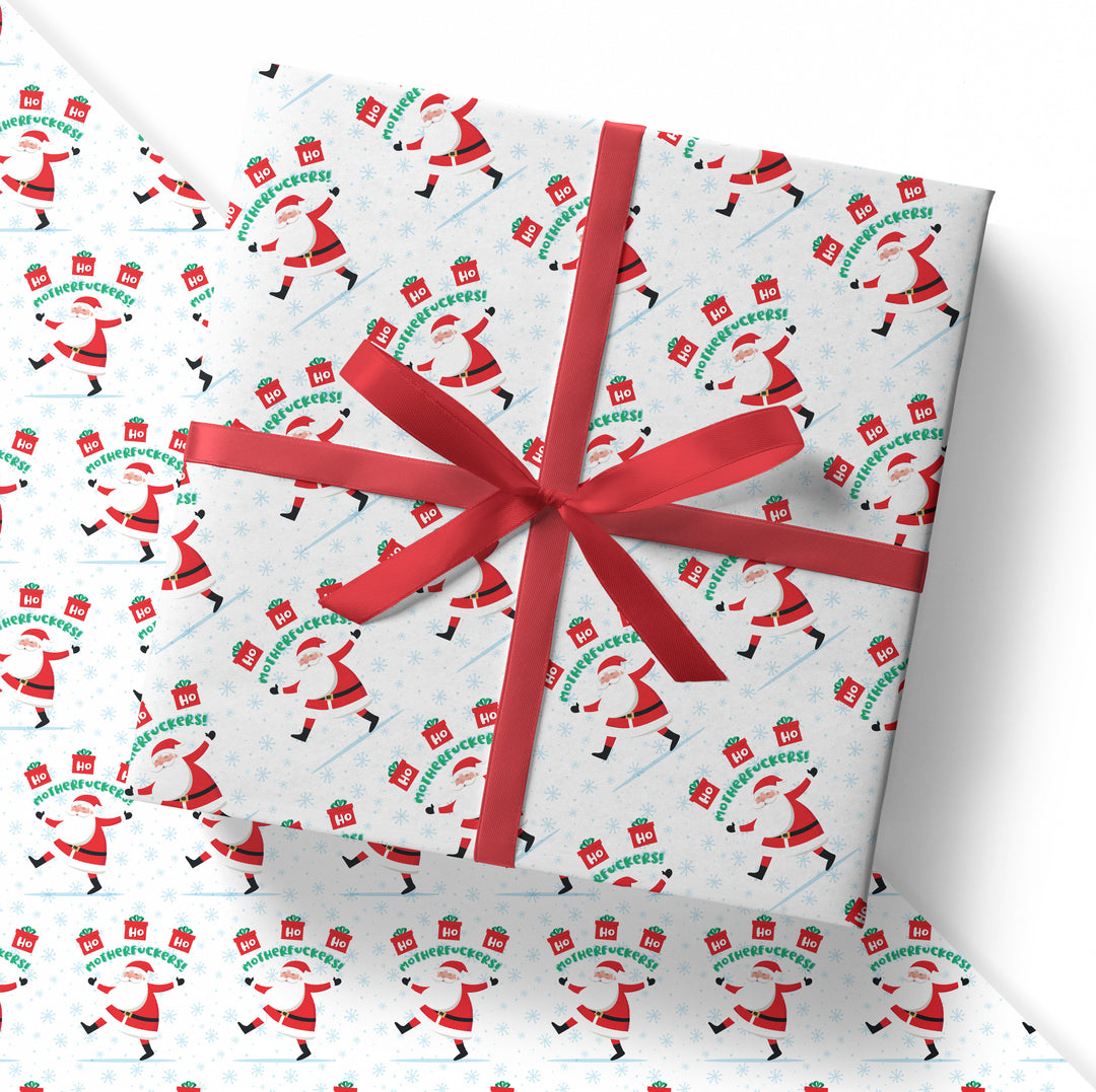 SALE! Ho Ho Ho Motherfuckers! (Folded Sheet)