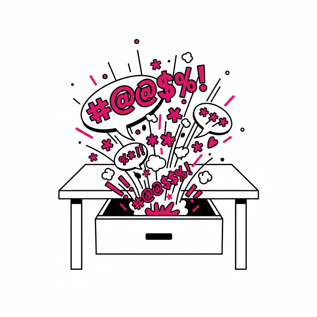 Sweary Card Stash Membership™ Sweary Card Lady